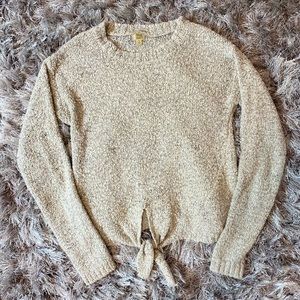 •Tan Sweater•